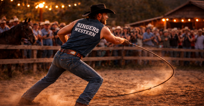 Whip Cracking Show by Ringers Western